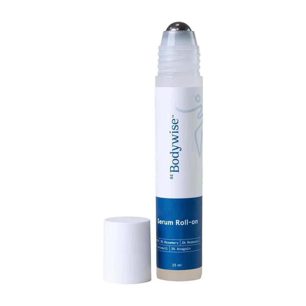 Bodywise Roll-On Ball Rosemary Hair Care Essence Nourishing Anti-Frizz Hair Serum Long-Lasting Strengthening Scalp Treatment