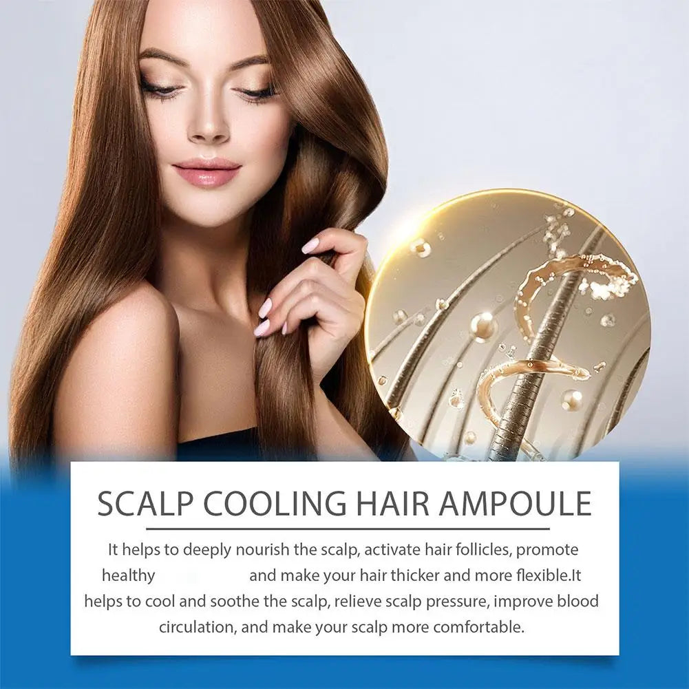 Bodywise Roll-On Ball Rosemary Hair Care Essence Nourishing Anti-Frizz Hair Serum Long-Lasting Strengthening Scalp Treatment